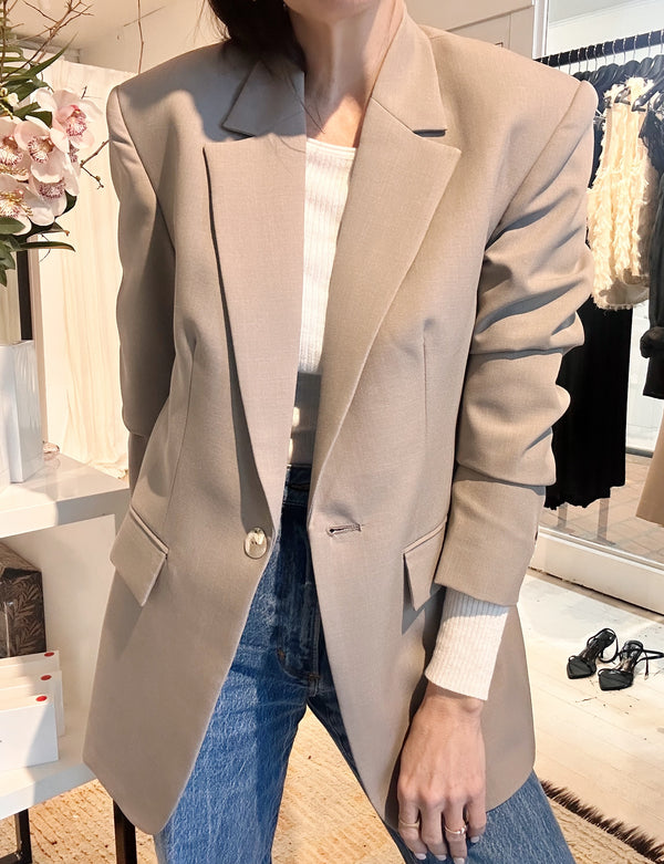 ÉSS Billy Tailored Blazer - Taupe