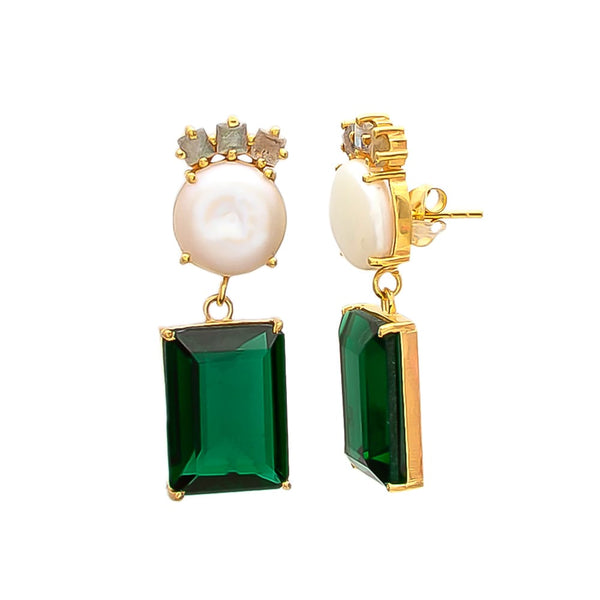 ÉSS The Sophie Earrings - Emerald