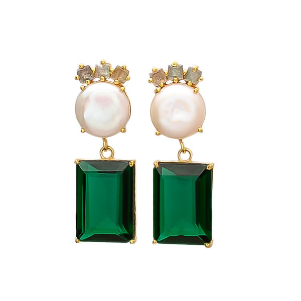 ÉSS The Sophie Earrings - Emerald