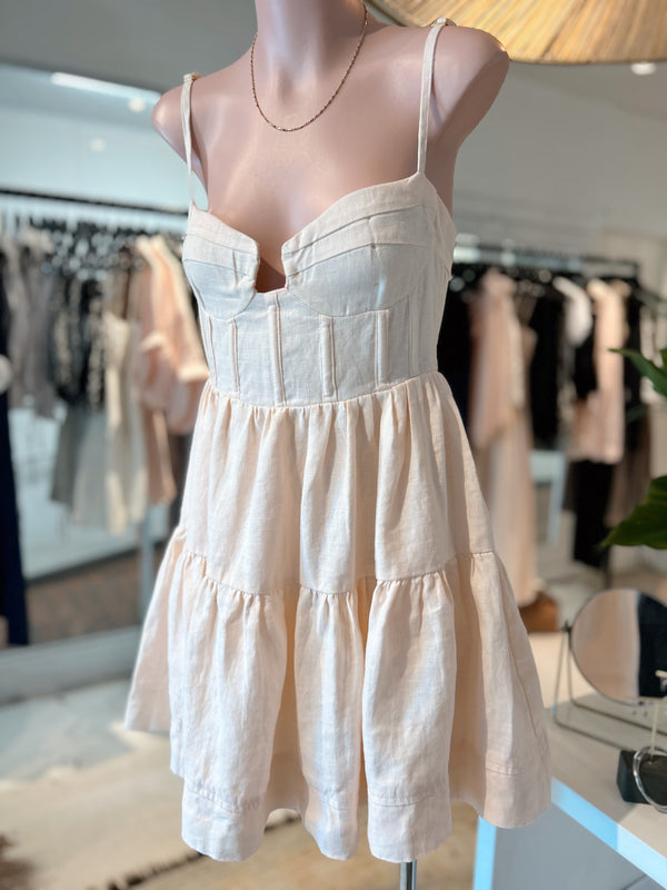 ÉSS Alice Bustier Mini Dress - Blush