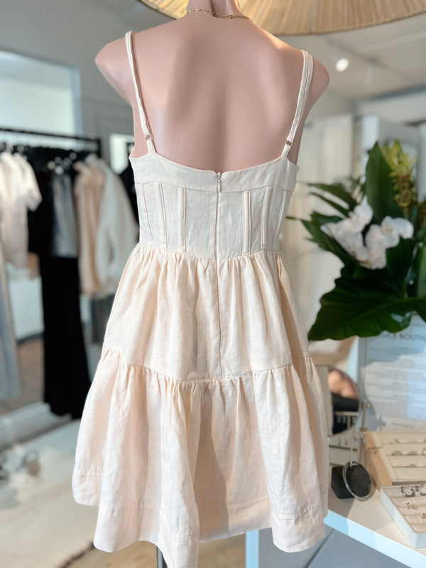 ÉSS Alice Bustier Mini Dress - Blush