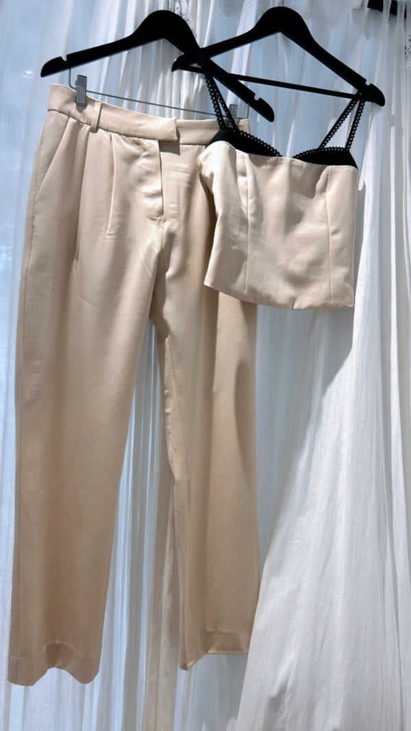 ÉSS The Quinn Tailored Pant - Natural