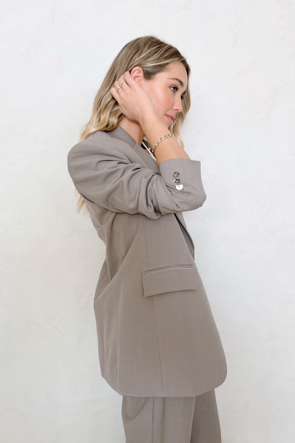 ÉSS Billy Tailored Blazer - Taupe