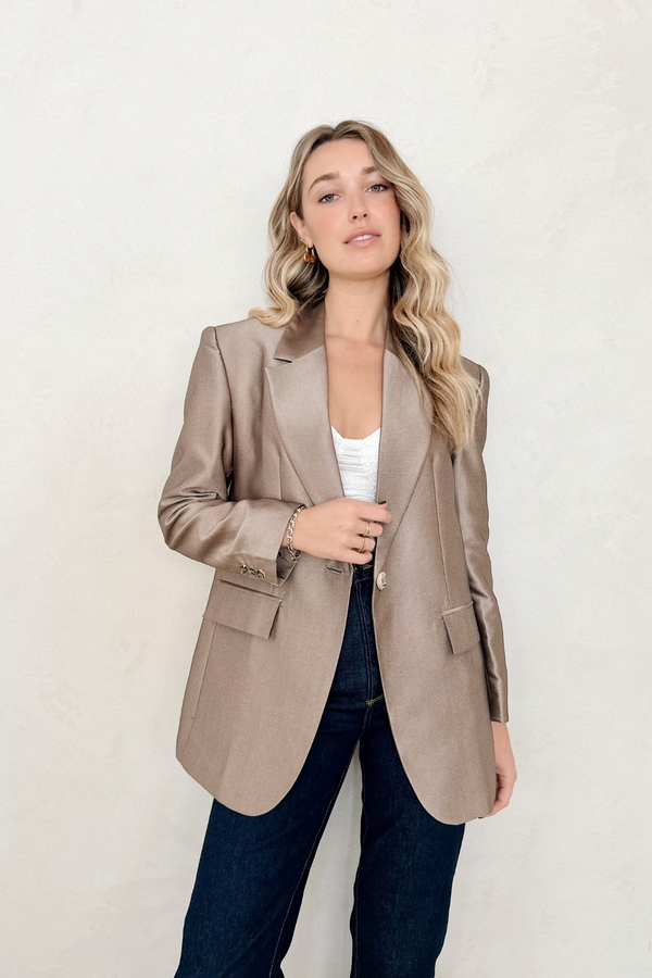 ÉSS Billy Tailored Blazer - Metallic