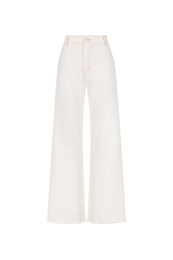 ÉSS Elidy High Waist Jean - Cream Denim