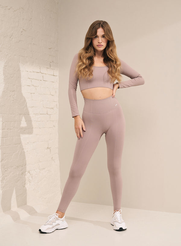 Aim'n Luxe Seamless Tights - Dusty Violet – Splice Boutique